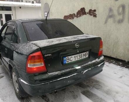Зеленый Опель Астра, объемом двигателя 1.39 л и пробегом 360 тыс. км за 2300 $, фото 1 на Automoto.ua