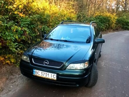 Опель Астра 2002 в Новояворовск на Automoto.ua Зеленый Опель Астра, объемом двигателя 1.7 л и пробегом 400 тыс. км за 2000 $, фото 1 на Automoto.ua