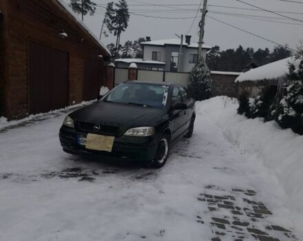 Зеленый Опель Астра, объемом двигателя 1.6 л и пробегом 250 тыс. км за 2850 $, фото 1 на Automoto.ua