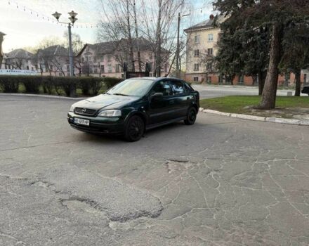 Зеленый Опель Астра, объемом двигателя 1.4 л и пробегом 250 тыс. км за 1530 $, фото 1 на Automoto.ua