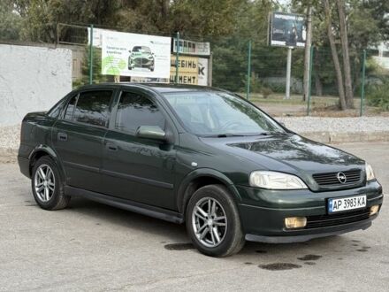 Опель Астра 2003 в Запорожье на Automoto.ua Зеленый Опель Астра, объемом двигателя 1.6 л и пробегом 300 тыс. км за 3650 $, фото 1 на Automoto.ua