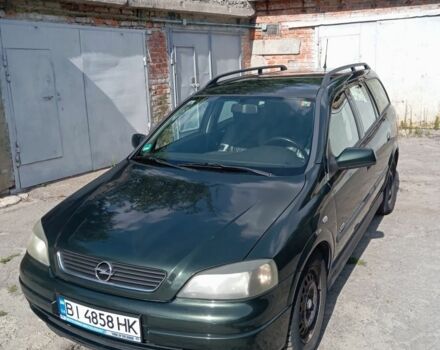 Зелений Опель Астра, об'ємом двигуна 2 л та пробігом 281 тис. км за 3700 $, фото 1 на Automoto.ua