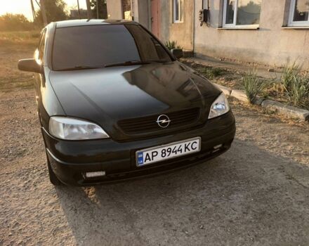 Зелений Опель Астра, об'ємом двигуна 1 л та пробігом 330 тис. км за 2300 $, фото 1 на Automoto.ua