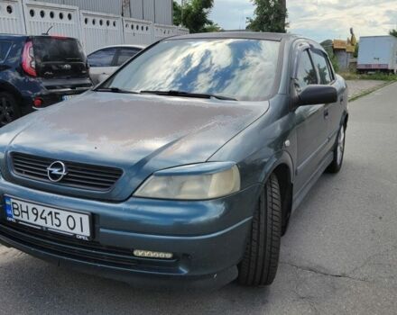 Зелений Опель Астра, об'ємом двигуна 1.4 л та пробігом 213 тис. км за 2900 $, фото 1 на Automoto.ua