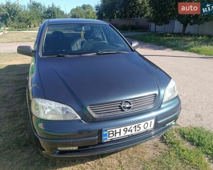 Зелений Опель Астра, об'ємом двигуна 1.39 л та пробігом 213 тис. км за 2500 $, фото 1 на Automoto.ua