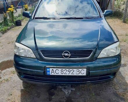 Зелений Опель Астра, об'ємом двигуна 1.39 л та пробігом 271 тис. км за 3000 $, фото 1 на Automoto.ua