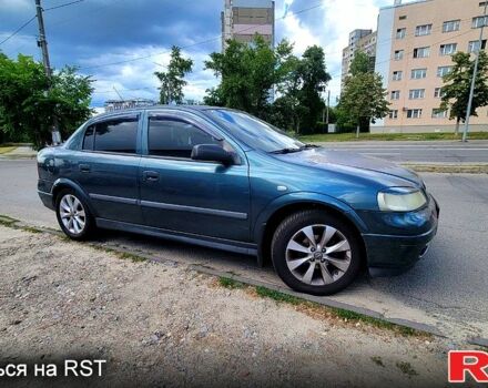Зелений Опель Астра, об'ємом двигуна 1.4 л та пробігом 213 тис. км за 2850 $, фото 1 на Automoto.ua