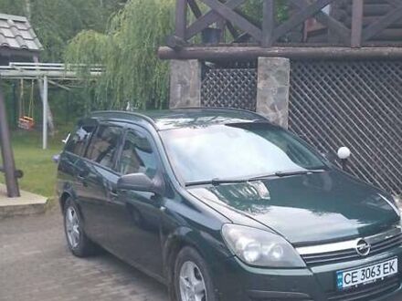 Зеленый Опель Астра, объемом двигателя 1.7 л и пробегом 207 тыс. км за 4200 $, фото 1 на Automoto.ua