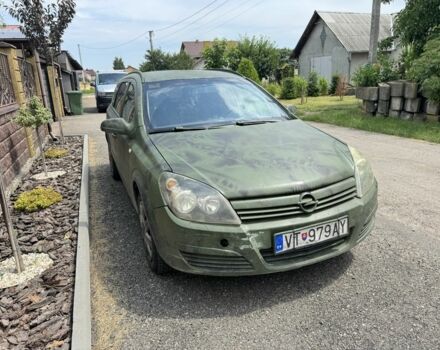 Зеленый Опель Астра, объемом двигателя 1.7 л и пробегом 100 тыс. км за 1300 $, фото 1 на Automoto.ua