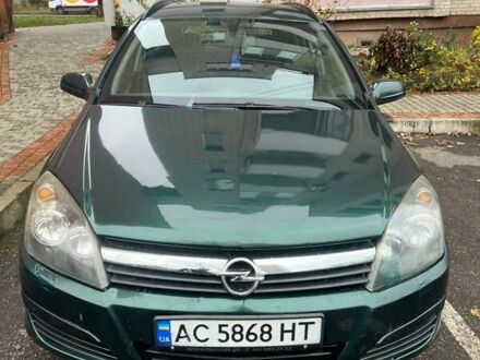 Зеленый Опель Астра, объемом двигателя 1.6 л и пробегом 280 тыс. км за 3850 $, фото 1 на Automoto.ua