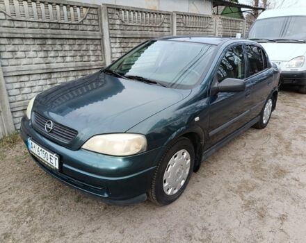 Зеленый Опель Астра, объемом двигателя 1.4 л и пробегом 170 тыс. км за 2900 $, фото 1 на Automoto.ua