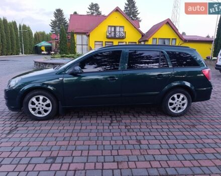 Зеленый Опель Астра, объемом двигателя 1.6 л и пробегом 223 тыс. км за 4250 $, фото 1 на Automoto.ua