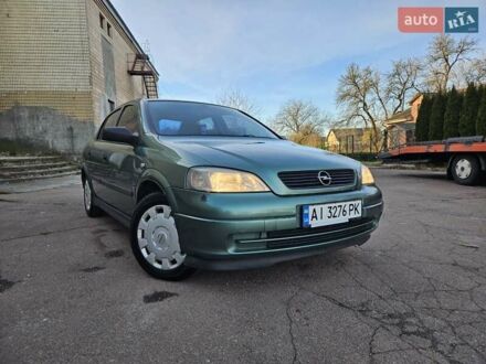 Опель Астра 2006 у Вышгороде на Automoto.ua Зелений Опель Астра, об'ємом двигуна 1.4 л та пробігом 400 тис. км за 3200 $, фото 1 на Automoto.ua