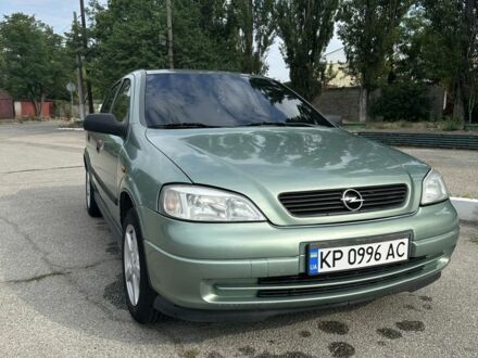 Опель Астра 2007 у Запоріжжя на Automoto.ua Зелений Опель Астра, об'ємом двигуна 1.4 л та пробігом 265 тис. км за 4199 $, фото 1 на Automoto.ua