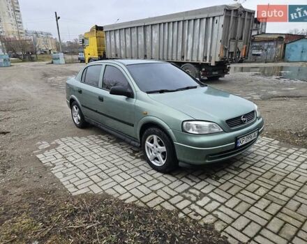 Зелений Опель Астра, об'ємом двигуна 1.36 л та пробігом 245 тис. км за 3800 $, фото 1 на Automoto.ua