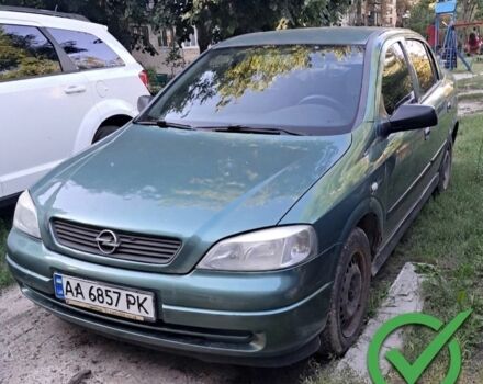 Зелений Опель Астра, об'ємом двигуна 1.4 л та пробігом 300 тис. км за 3365 $, фото 1 на Automoto.ua