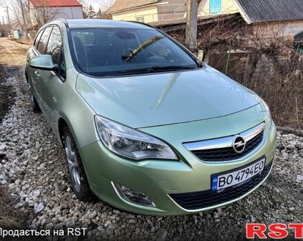 Зеленый Опель Астра, объемом двигателя 1.7 л и пробегом 290 тыс. км за 6650 $, фото 1 на Automoto.ua