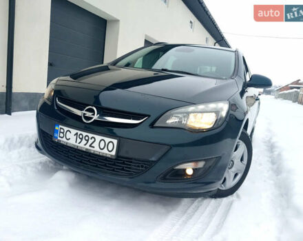 Зеленый Опель Астра, объемом двигателя 1.6 л и пробегом 235 тыс. км за 7950 $, фото 1 на Automoto.ua