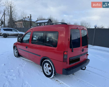 Красный Опель Комбо груз.-пасс., объемом двигателя 1.69 л и пробегом 222 тыс. км за 2900 $, фото 3 на Automoto.ua