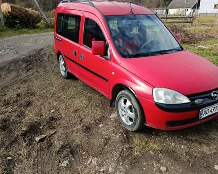 Червоний Опель Комбо вант.-пас., об'ємом двигуна 1.69 л та пробігом 320 тис. км за 3200 $, фото 1 на Automoto.ua