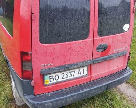 Красный Опель Комбо груз.-пасс., объемом двигателя 1.7 л и пробегом 398 тыс. км за 3400 $, фото 1 на Automoto.ua