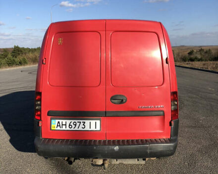 Красный Опель Комбо груз.-пасс., объемом двигателя 1.25 л и пробегом 200 тыс. км за 2650 $, фото 7 на Automoto.ua