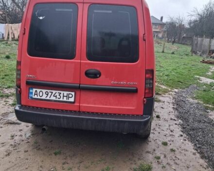 Красный Опель Комбо груз.-пасс., объемом двигателя 1.2 л и пробегом 7 тыс. км за 3000 $, фото 2 на Automoto.ua