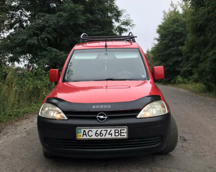 Красный Опель Комбо груз.-пасс., объемом двигателя 1.69 л и пробегом 212 тыс. км за 6100 $, фото 1 на Automoto.ua
