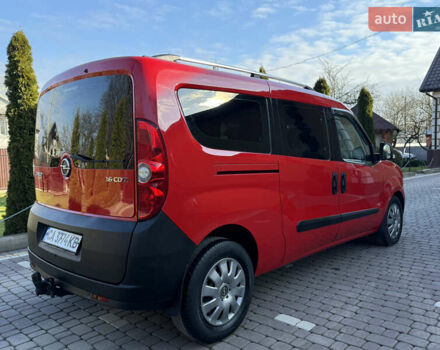 Красный Опель Комбо груз.-пасс., объемом двигателя 1.6 л и пробегом 193 тыс. км за 8750 $, фото 3 на Automoto.ua