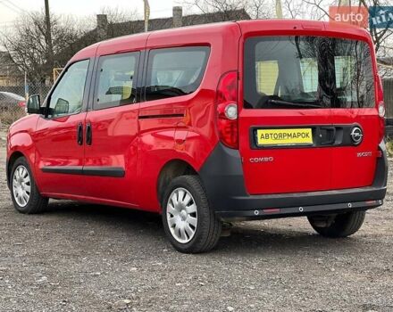 Красный Опель Комбо груз.-пасс., объемом двигателя 1.6 л и пробегом 215 тыс. км за 12890 $, фото 4 на Automoto.ua