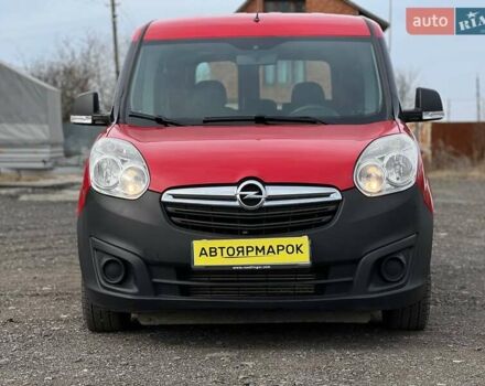 Красный Опель Комбо груз.-пасс., объемом двигателя 1.6 л и пробегом 215 тыс. км за 12490 $, фото 6 на Automoto.ua