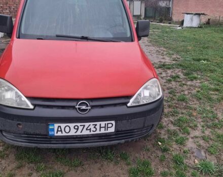Красный Опель Комбо груз.-пасс., объемом двигателя 1.2 л и пробегом 7 тыс. км за 3000 $, фото 1 на Automoto.ua