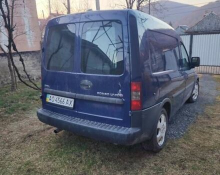Синий Опель Комбо груз.-пасс., объемом двигателя 1.7 л и пробегом 460 тыс. км за 2100 $, фото 1 на Automoto.ua