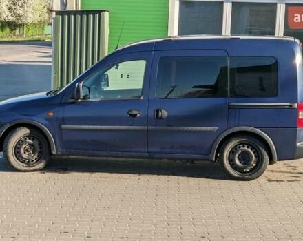Синий Опель Комбо груз.-пасс., объемом двигателя 1.6 л и пробегом 283 тыс. км за 3650 $, фото 1 на Automoto.ua