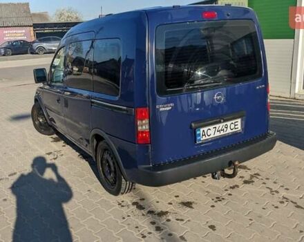 Синий Опель Комбо груз.-пасс., объемом двигателя 1.6 л и пробегом 283 тыс. км за 3650 $, фото 12 на Automoto.ua