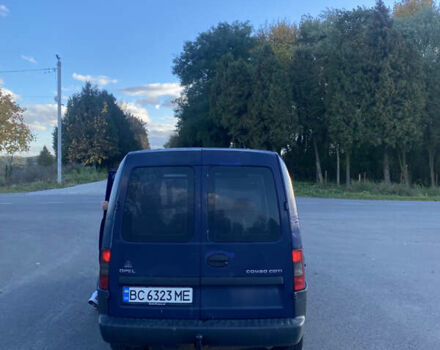 Синий Опель Комбо груз.-пасс., объемом двигателя 1.3 л и пробегом 390 тыс. км за 1900 $, фото 5 на Automoto.ua