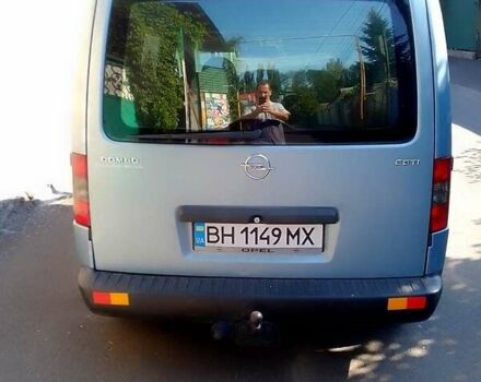Синий Опель Комбо груз.-пасс., объемом двигателя 1.3 л и пробегом 236 тыс. км за 5000 $, фото 10 на Automoto.ua