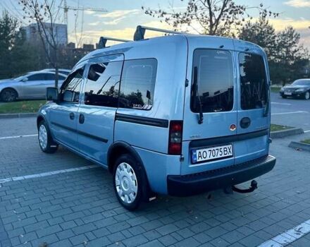 Синий Опель Комбо груз.-пасс., объемом двигателя 1.25 л и пробегом 245 тыс. км за 4450 $, фото 2 на Automoto.ua