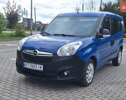 Синий Опель Комбо груз.-пасс., объемом двигателя 1.6 л и пробегом 192 тыс. км за 10850 $, фото 6 на Automoto.ua