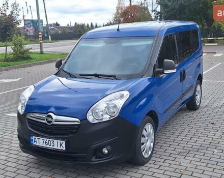 Синий Опель Комбо груз.-пасс., объемом двигателя 1.6 л и пробегом 192 тыс. км за 10850 $, фото 7 на Automoto.ua