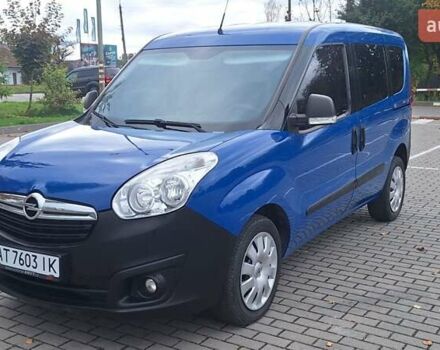 Синий Опель Комбо груз.-пасс., объемом двигателя 1.6 л и пробегом 192 тыс. км за 10850 $, фото 2 на Automoto.ua