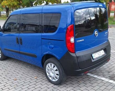 Синий Опель Комбо груз.-пасс., объемом двигателя 1.6 л и пробегом 192 тыс. км за 10850 $, фото 15 на Automoto.ua