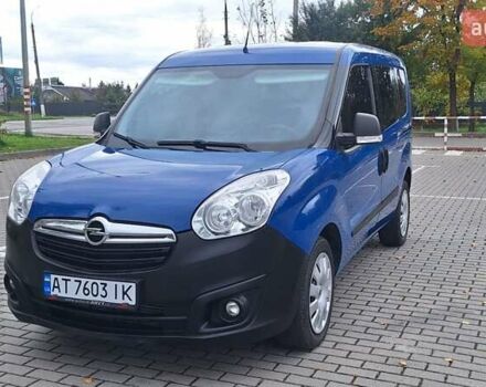 Синий Опель Комбо груз.-пасс., объемом двигателя 1.6 л и пробегом 192 тыс. км за 10800 $, фото 1 на Automoto.ua