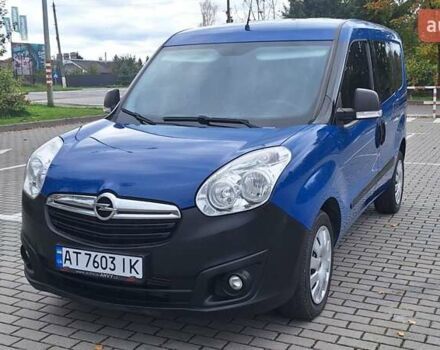 Синий Опель Комбо груз.-пасс., объемом двигателя 1.6 л и пробегом 192 тыс. км за 10850 $, фото 3 на Automoto.ua