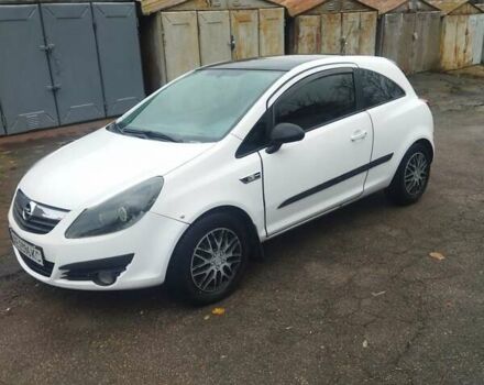 Білий Опель Корса, об'ємом двигуна 1.3 л та пробігом 268 тис. км за 3500 $, фото 1 на Automoto.ua