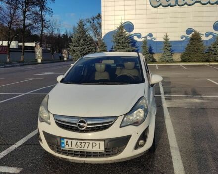 Белый Опель Корса, объемом двигателя 1.2 л и пробегом 278 тыс. км за 7500 $, фото 1 на Automoto.ua