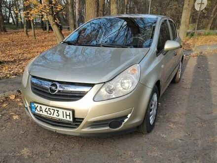 Опель Корса 2008 в Белой Церкве на Automoto.ua Бежевый Опель Корса, объемом двигателя 1.23 л и пробегом 170 тыс. км за 4200 $, фото 1 на Automoto.ua