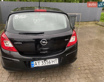 Черный Опель Корса, объемом двигателя 1.25 л и пробегом 309 тыс. км за 3500 $, фото 5 на Automoto.ua