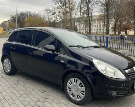 Черный Опель Корса, объемом двигателя 1.2 л и пробегом 210 тыс. км за 3200 $, фото 1 на Automoto.ua