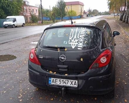 Опель Корса 2008 в Кегичевке на Automoto.ua Черный Опель Корса, объемом двигателя 1.23 л и пробегом 285 тыс. км за 3700 $, фото 2 на Automoto.ua